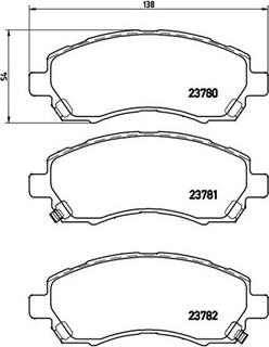 Magneti Marelli 363700478009 - Тормозные колодки, дисковые, комплект autosila-amz.com