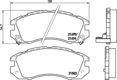 Magneti Marelli 363700478004 - Тормозные колодки, дисковые, комплект autosila-amz.com