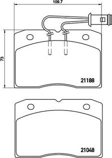 Magneti Marelli 363700506009 - Тормозные колодки, дисковые, комплект autosila-amz.com