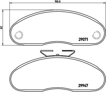 Magneti Marelli 363700507001 - Тормозные колодки, дисковые, комплект autosila-amz.com