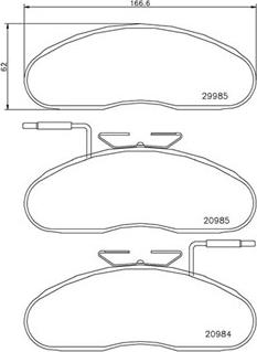 Magneti Marelli 363700507002 - Тормозные колодки, дисковые, комплект autosila-amz.com