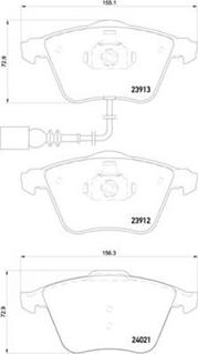 Magneti Marelli 363700585129 - Тормозные колодки, дисковые, комплект autosila-amz.com