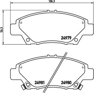 Magneti Marelli 363700528050 - Тормозные колодки, дисковые, комплект autosila-amz.com