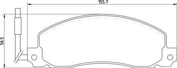 Magneti Marelli 363700209000 - Тормозные колодки, дисковые, комплект autosila-amz.com