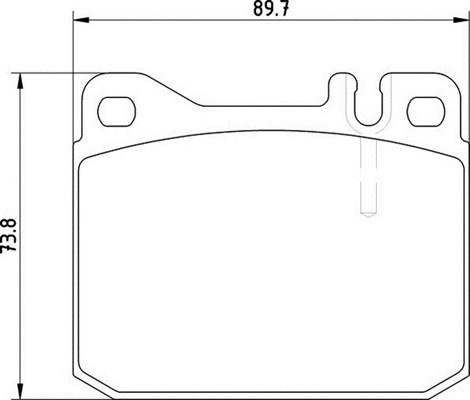 Magneti Marelli 363700204141 - Тормозные колодки, дисковые, комплект autosila-amz.com