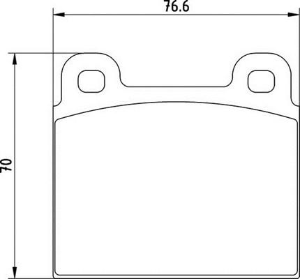 Magneti Marelli 363700204116 - Тормозные колодки, дисковые, комплект autosila-amz.com