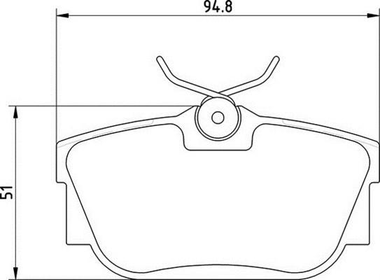 Magneti Marelli 363700205137 - Тормозные колодки, дисковые, комплект autosila-amz.com