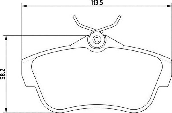 Magneti Marelli 363700201710 - Тормозные колодки, дисковые, комплект autosila-amz.com