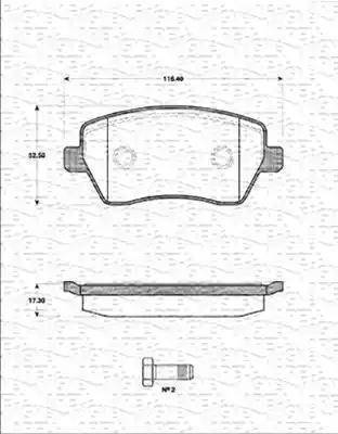 Intelli D204E - Тормозные колодки, дисковые, комплект autosila-amz.com