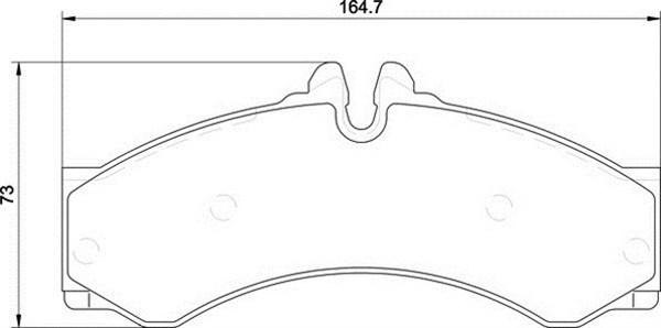 Magneti Marelli 363710034068 - Тормозные колодки, дисковые, комплект autosila-amz.com