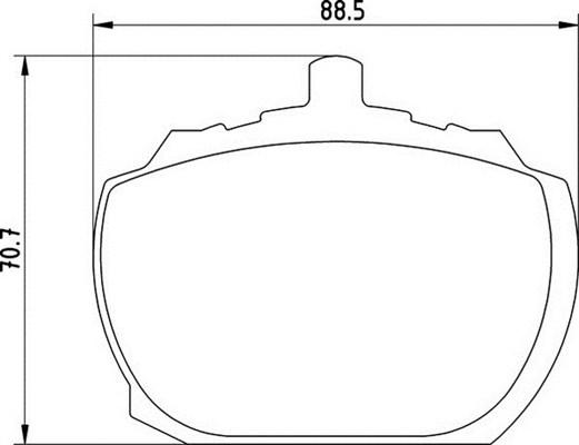 Magneti Marelli 363710200571 - Тормозные колодки, дисковые, комплект autosila-amz.com