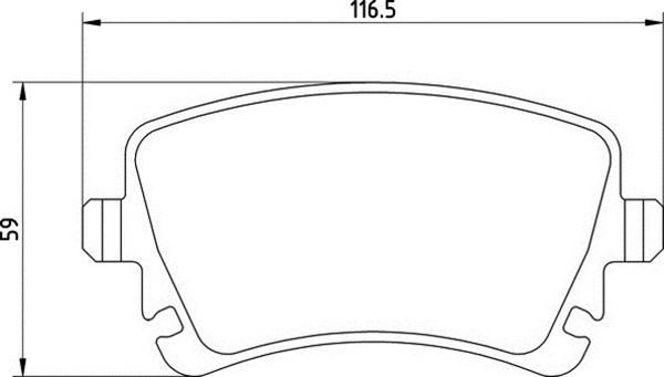 Magneti Marelli 363710201469 - Тормозные колодки, дисковые, комплект autosila-amz.com