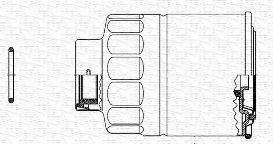 Magneti Marelli 213908568000 - Топливный фильтр autosila-amz.com