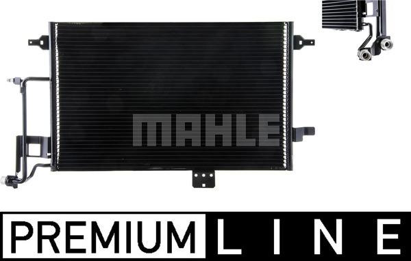 MAHLE AC 822 000P - Конденсатор кондиционера autosila-amz.com