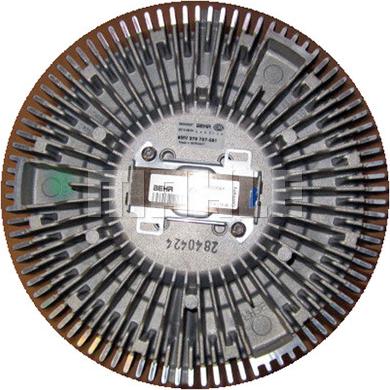 MAHLE CFC 117 000P - Сцепление, вентилятор радиатора autosila-amz.com