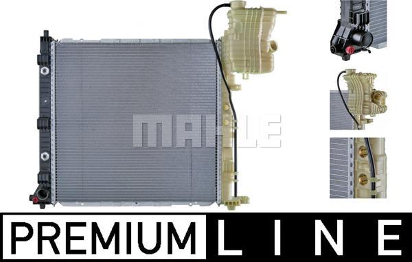 MAHLE CR 681 000P - Радиатор, охлаждение двигателя autosila-amz.com