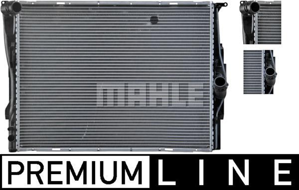 MAHLE CR 1089 000P - Радиатор охлаждения двигателя BMW 3 (E90/E91) autosila-amz.com