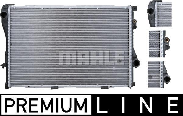 MAHLE CR 281 000P - Радиатор, охлаждение двигателя autosila-amz.com