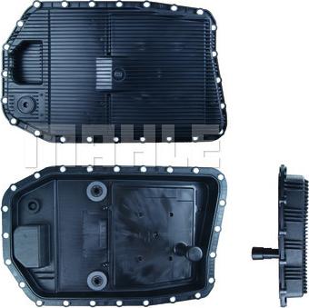 MAHLE HX 154 - Масляный поддон АКП с фильтром и прокладкой BMW E81/87/90/60/65/66/67/F01/02/03/04 1.6 - 5.0L 2003 - autosila-amz.com