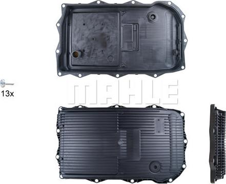 MAHLE HX 184 KIT - Фильтр АКП с прокладкой и поддоном BMW 1/2/3/4/5/6/7/X1/X3/X5/X6 1.6 - 4.4L 2008 -> autosila-amz.com