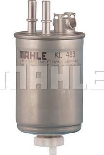 MAHLE KL 483 - Топливный фильтр autosila-amz.com