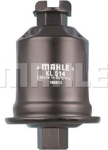 MAHLE KL 513 - Топливный фильтр autosila-amz.com