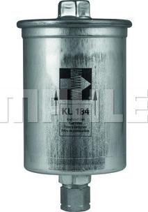 MAHLE KL 184 - Фильтр топливный VAG AUDI 100 77-94, 80 (B3) 86-91 KNECHT autosila-amz.com