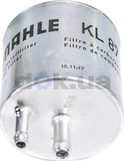 MAHLE KL 87 - фильтр топливный!\ MB A-class W168 1.4-2.0 97> / Vaneo 1.6/1.9 02> autosila-amz.com