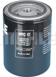 MAHLE WFC 17 - Фильтр охлаждающей жидкости MB: UNIMOG 66- \ OPTARE: OLYMPUS 06- \ VOLVO: 7700 06-, 8500 99-, 8700 9 autosila-amz.com