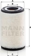 Mann-Filter C 14 011 - Воздушный фильтр, двигатель autosila-amz.com