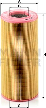 Mann-Filter C 14 190/1 - Воздушный фильтр, двигатель autosila-amz.com