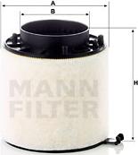 Mann-Filter C 16 114/1 x - Воздушный фильтр, двигатель autosila-amz.com