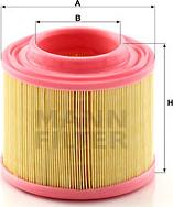 Mann-Filter C 1677 - Воздушный фильтр, двигатель autosila-amz.com