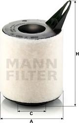 Mann-Filter C 1361 - Воздушный фильтр, двигатель autosila-amz.com