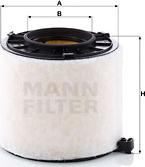 Mann-Filter C 17 010 - Воздушный фильтр, двигатель autosila-amz.com