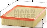 Mann-Filter C 34 200 - Воздушный фильтр, двигатель autosila-amz.com