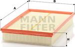 Mann-Filter C 36 188/1 - Воздушный фильтр, двигатель autosila-amz.com