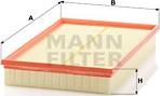 Mann-Filter C 36 188 - Воздушный фильтр, двигатель autosila-amz.com