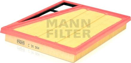 Mann-Filter C 30 904 - Воздушный фильтр, двигатель autosila-amz.com