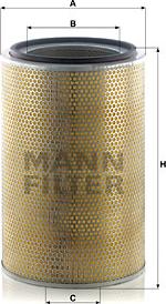Mann-Filter C 31 013 - Воздушный фильтр, двигатель autosila-amz.com