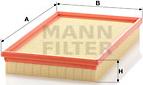 Mann-Filter C 31 121 - Воздушный фильтр, двигатель autosila-amz.com