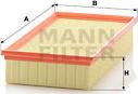 Mann-Filter C 29 118 - Воздушный фильтр, двигатель autosila-amz.com