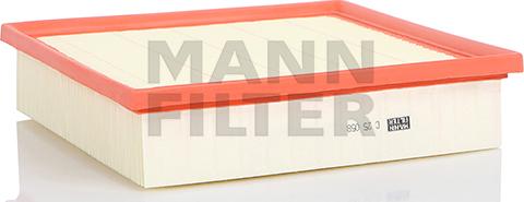 Mann-Filter C 25 058 - Воздушный фильтр, двигатель autosila-amz.com