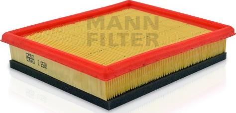 Mann-Filter C 2583 - Воздушный фильтр, двигатель autosila-amz.com