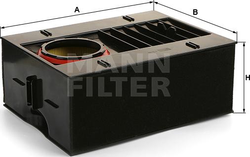 Mann-Filter C 26 058 - Воздушный фильтр, двигатель autosila-amz.com