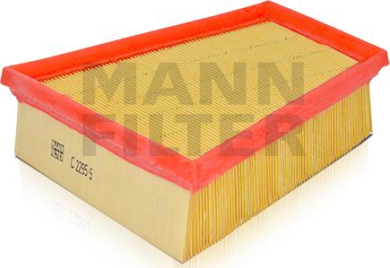 Mann-Filter C 2295/5 - Воздушный фильтр, двигатель autosila-amz.com