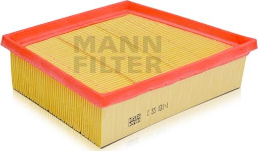 Mann-Filter C 22 031/1 - Воздушный фильтр, двигатель autosila-amz.com