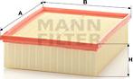 Mann-Filter C 27 192/1 - Воздушный фильтр, двигатель autosila-amz.com