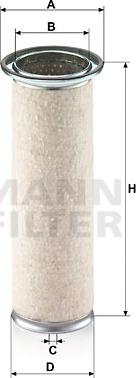 Mann-Filter CF 950 - Фильтр добавочного воздуха autosila-amz.com