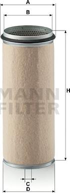 Mann-Filter CF 1610 - Фильтр добавочного воздуха autosila-amz.com